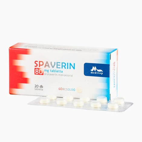 Spaverin 80 mg tabletta 20 db - Image 2
