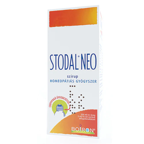 Stodal Neo szirup cseppfogó betéttel 200ml