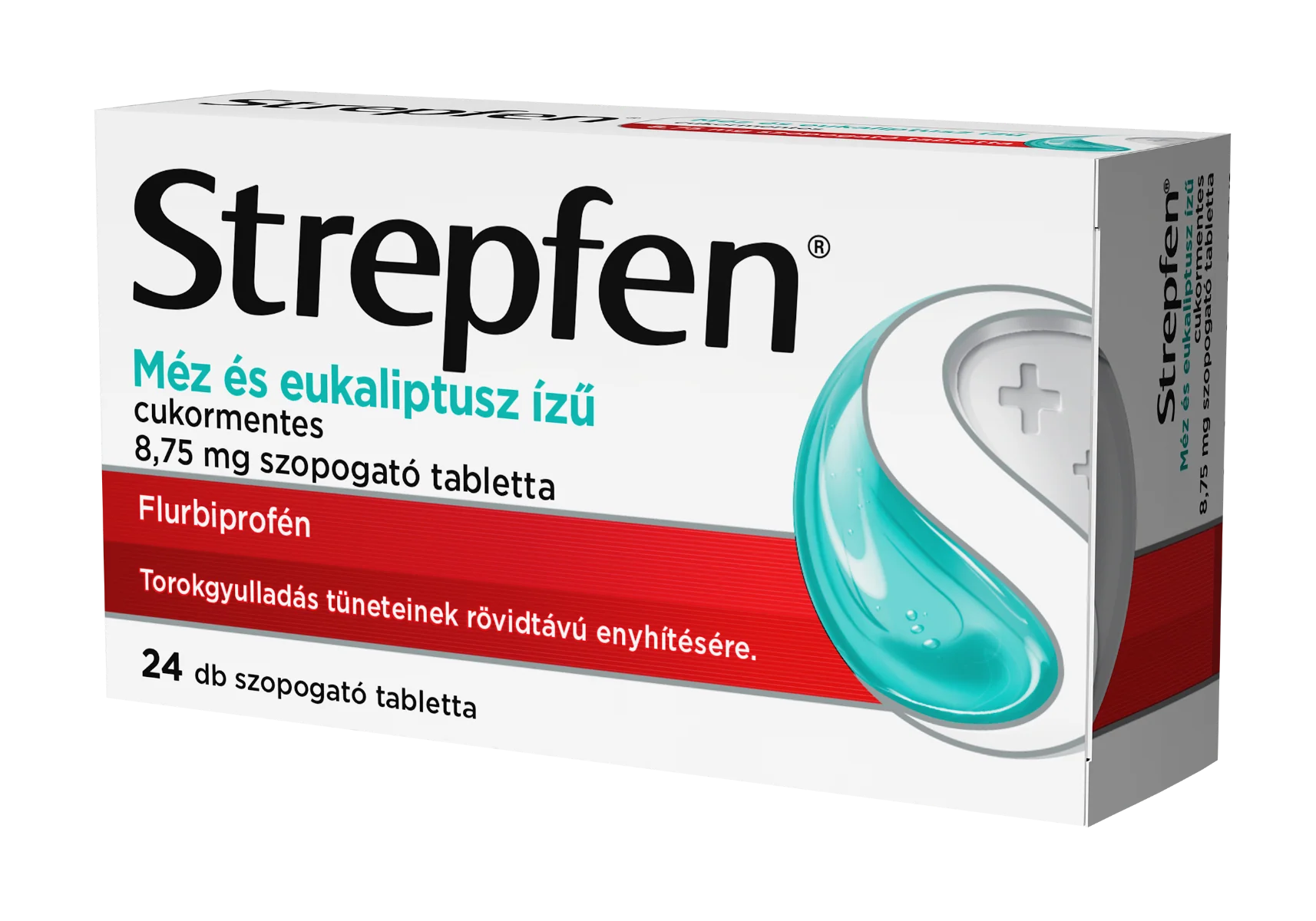 Strepfen méz és eukaliptusz ízű cukormentes 8,75 mg szopogató tabletta 24 db - Image 3