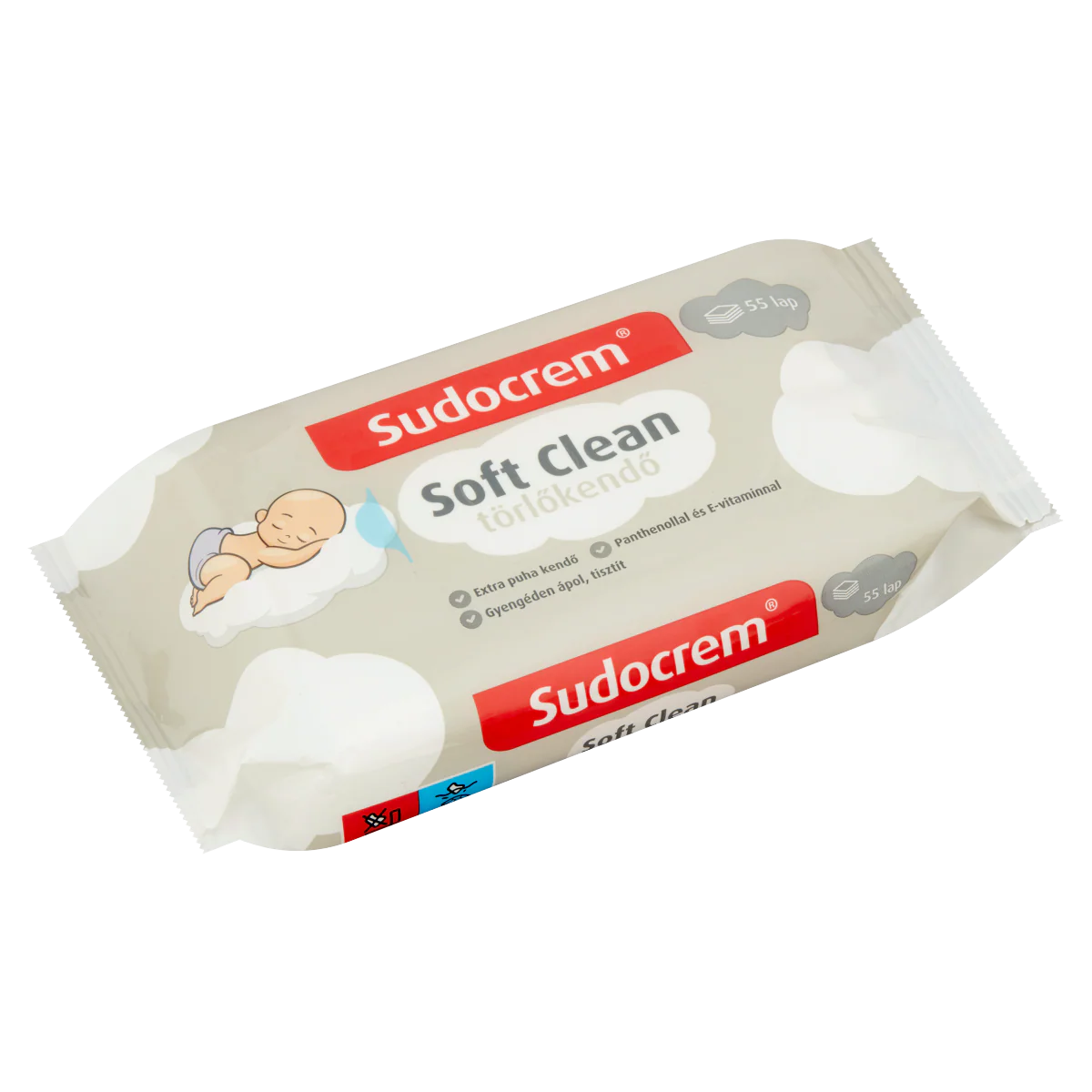 Sudocrem Soft Clean törlőkendő 55 db - Image 3