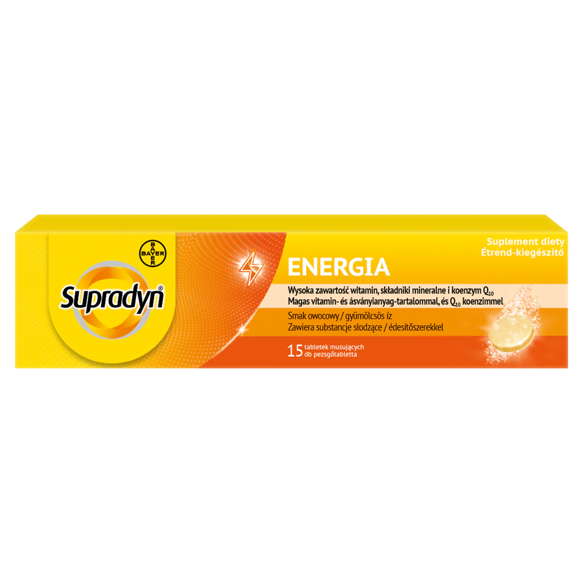 Supradyn Energia Plus pezsgőtabletta 10 db - Image 3