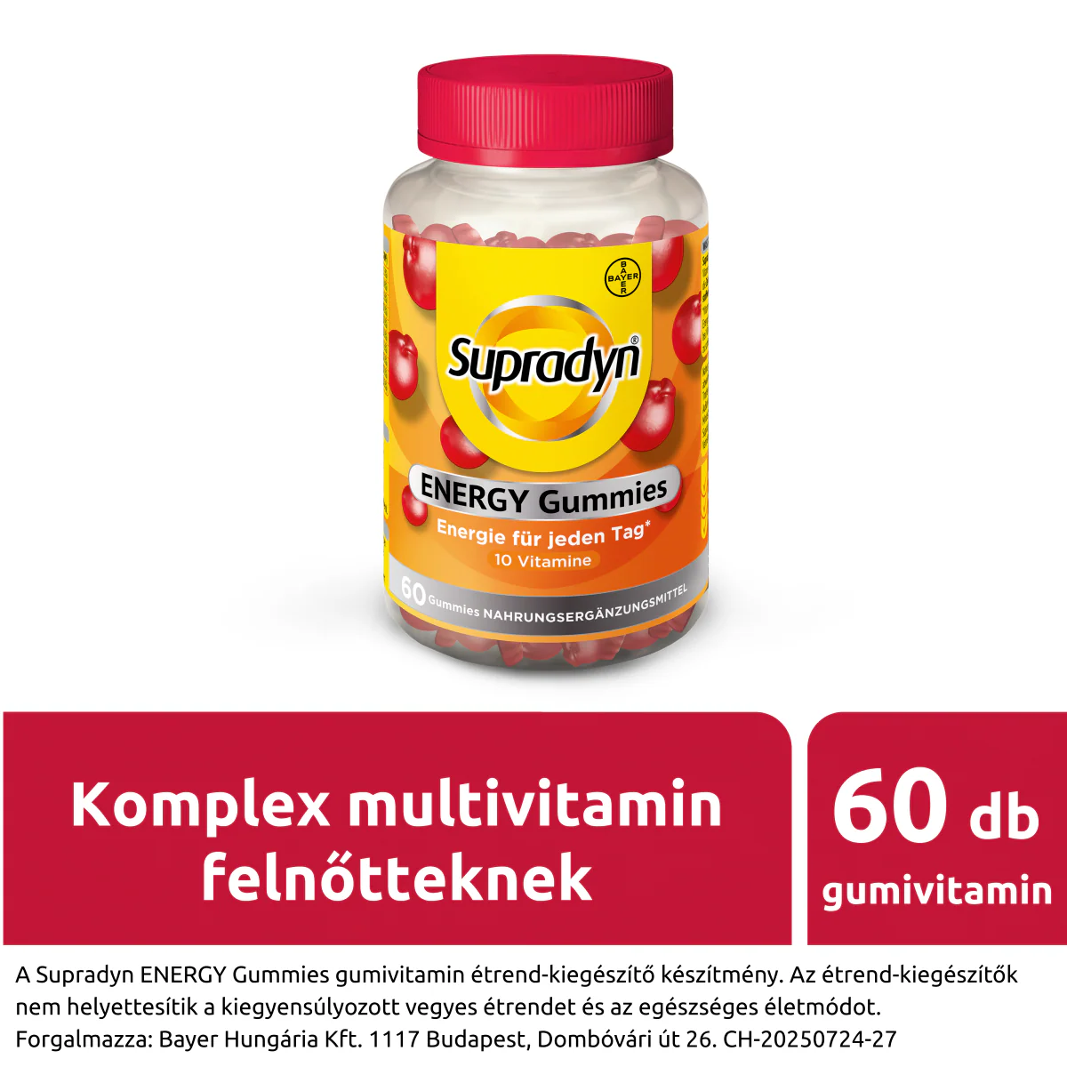 Supradyn Energy gumivitamin 60 db - Image 7