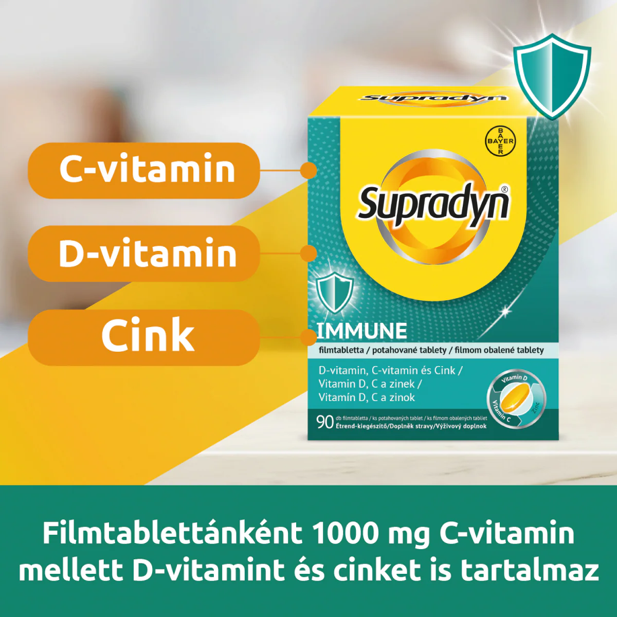 Supradyn Immune filmtabletta 90 db - Image 12