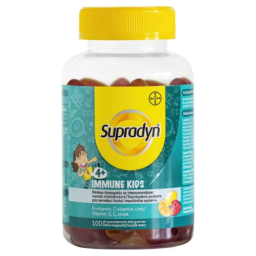 Supradyn Immune Kids gumivitamin 100 db