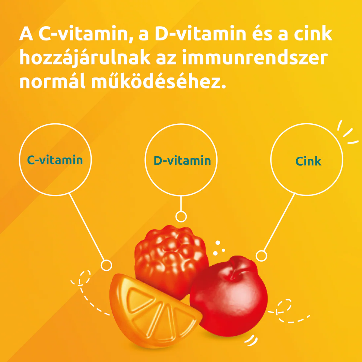 Supradyn Immune Kids gumivitamin 100 db - Image 11