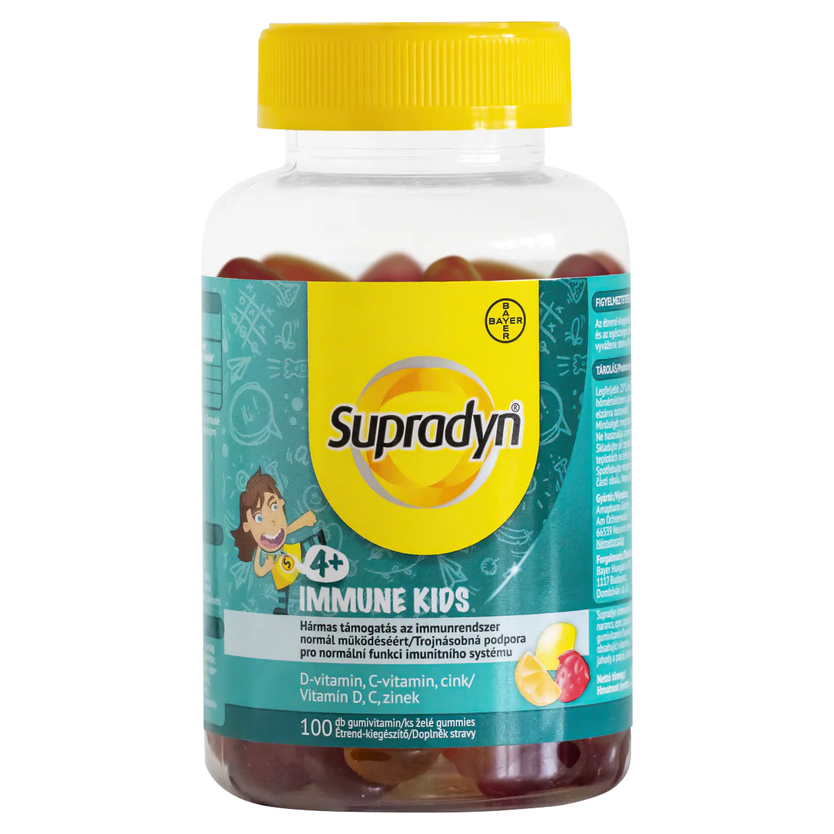 Supradyn Immune Kids gumivitamin 100 db - Image 13