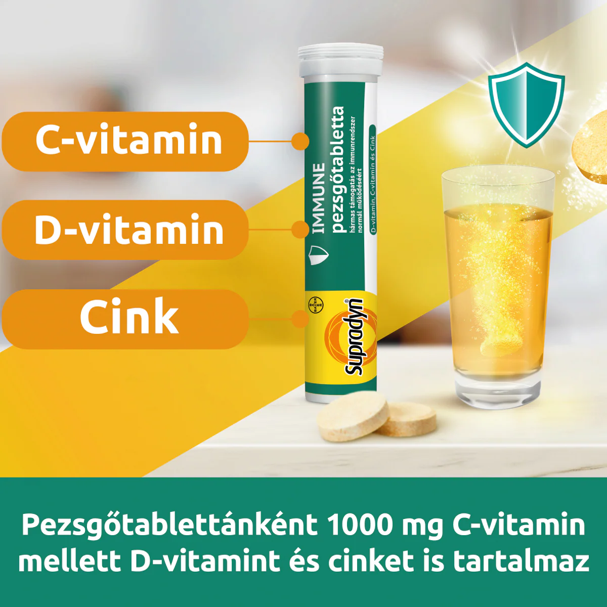 Supradyn Immune pezsgőtabletta 15 db - Image 14