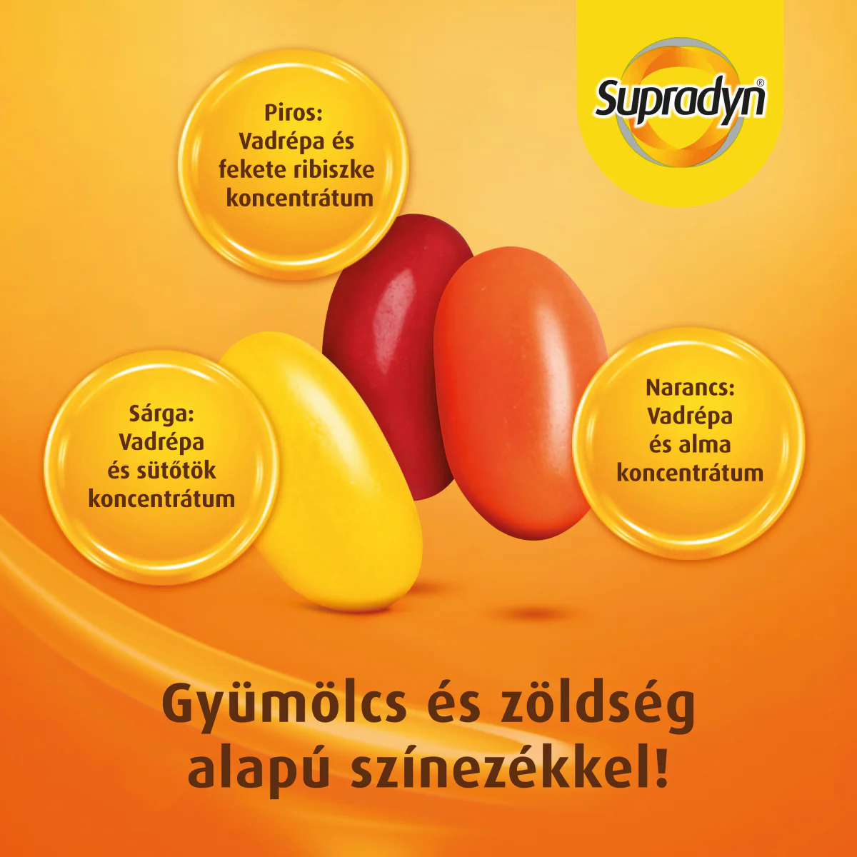 Supradyn Kids Complex multivitamin zselé cukorbevonattal 60 db - Image 18