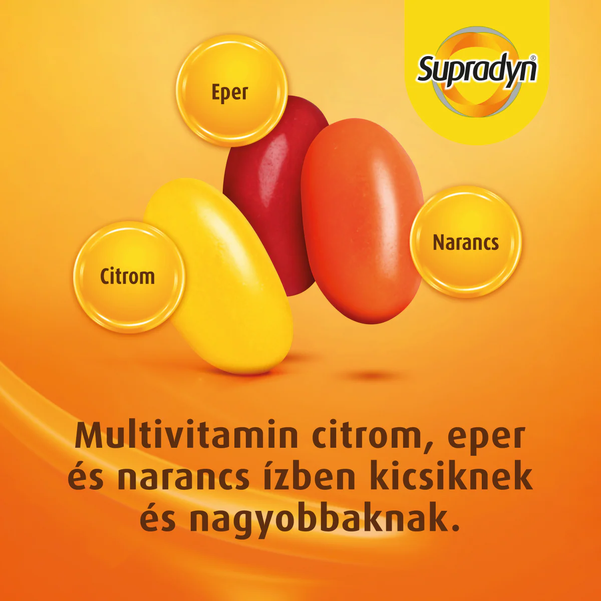 Supradyn Kids Complex multivitamin zselé cukorbevonattal 60 db - Image 19