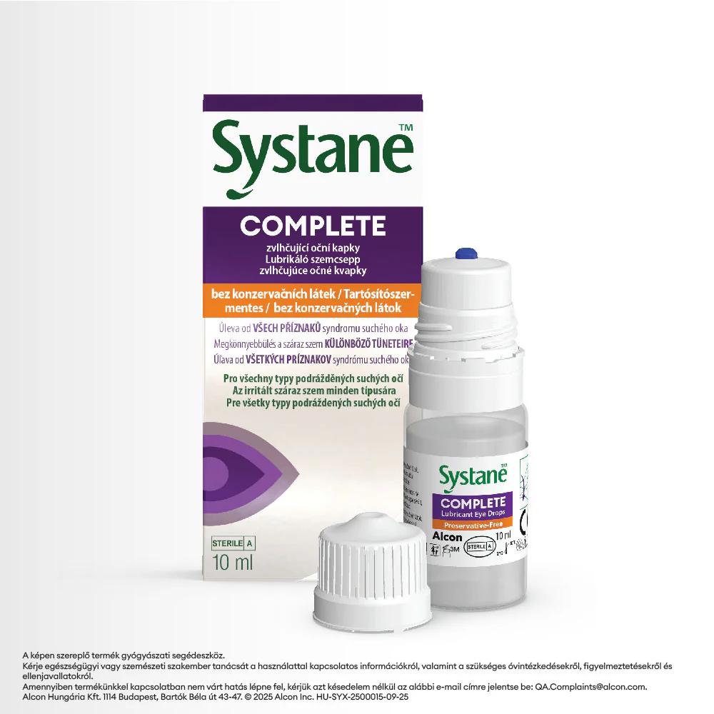 Systane Complete tartósítószer mentes lubrikáló szemcsepp 10ml - Image 4
