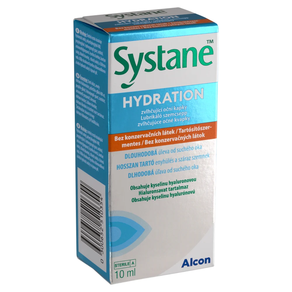 Systane Hydration tartósítószer mentes lubrikáló szemcsepp 10ml - Image 3