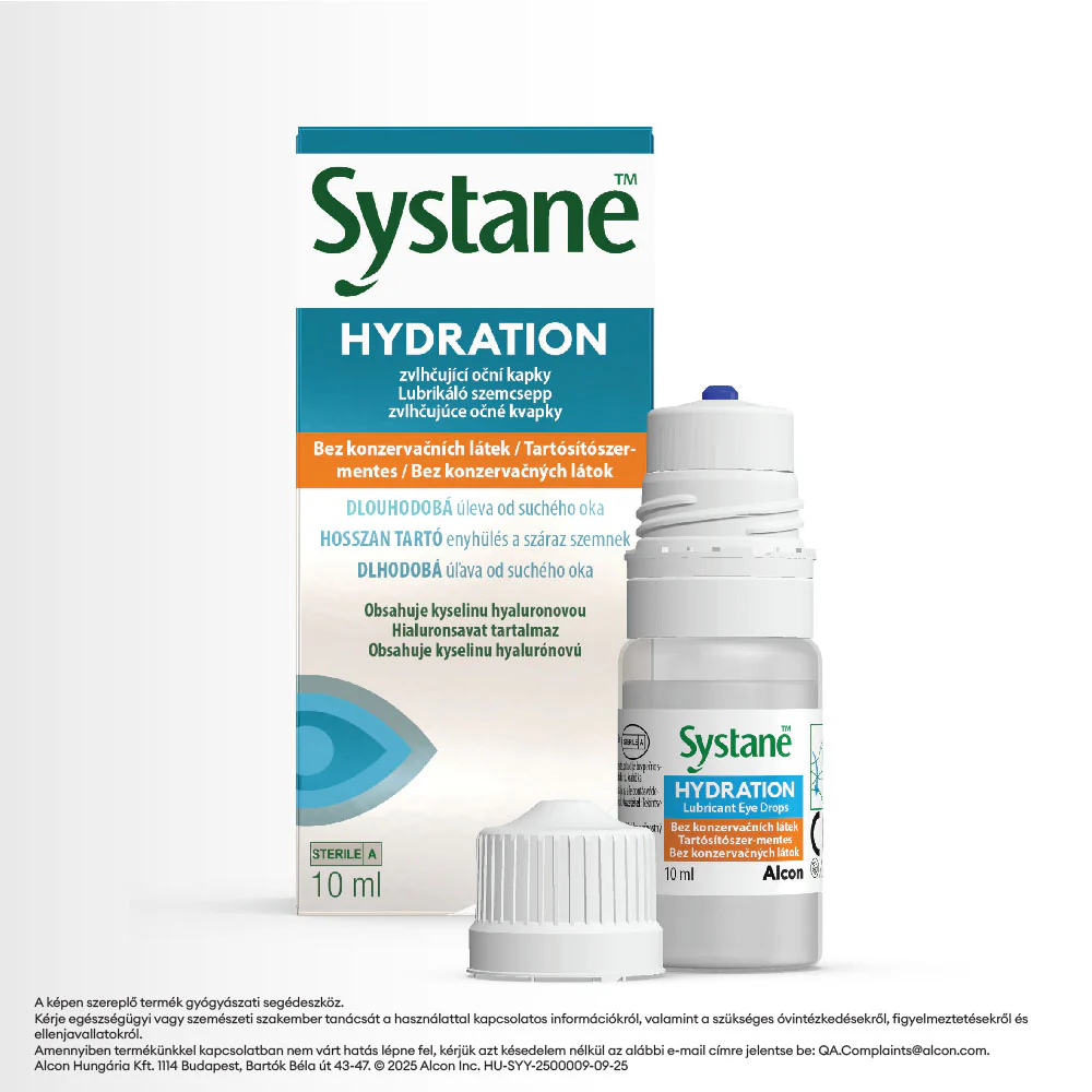 Systane Hydration tartósítószer mentes lubrikáló szemcsepp 10ml - Image 4