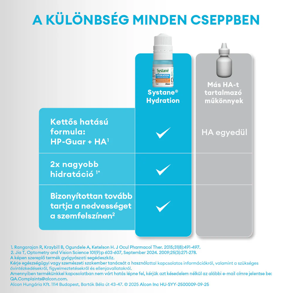 Systane Hydration tartósítószer mentes lubrikáló szemcsepp 10ml - Image 8