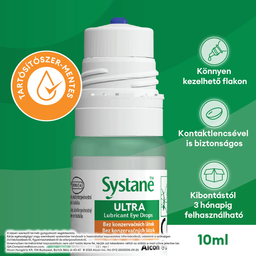 Systane Ultra szemcsepp tartósítószer mentes 10ml - Image 5