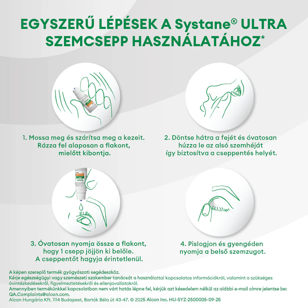 Systane Ultra szemcsepp tartósítószer mentes 10ml - Image 9