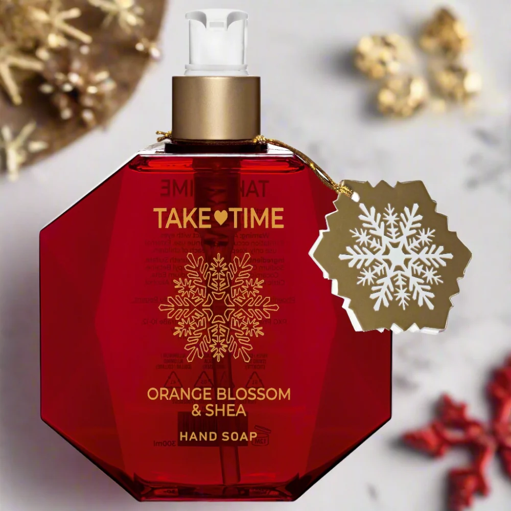 Take Time Narancsvirág és Shea folyékony kéziszappan 300ml - Image 4
