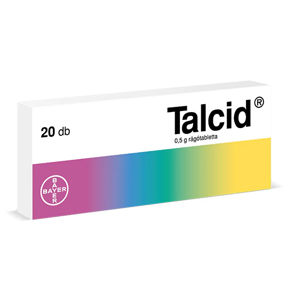 Talcid rágótabletta gyomorsav semlegesítésre 20 db - Image 5