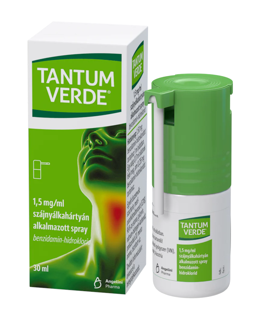 Tantum Verde 1,5mg/ml szájnyálkahártyán alkalmazható spray 30ml - Image 2