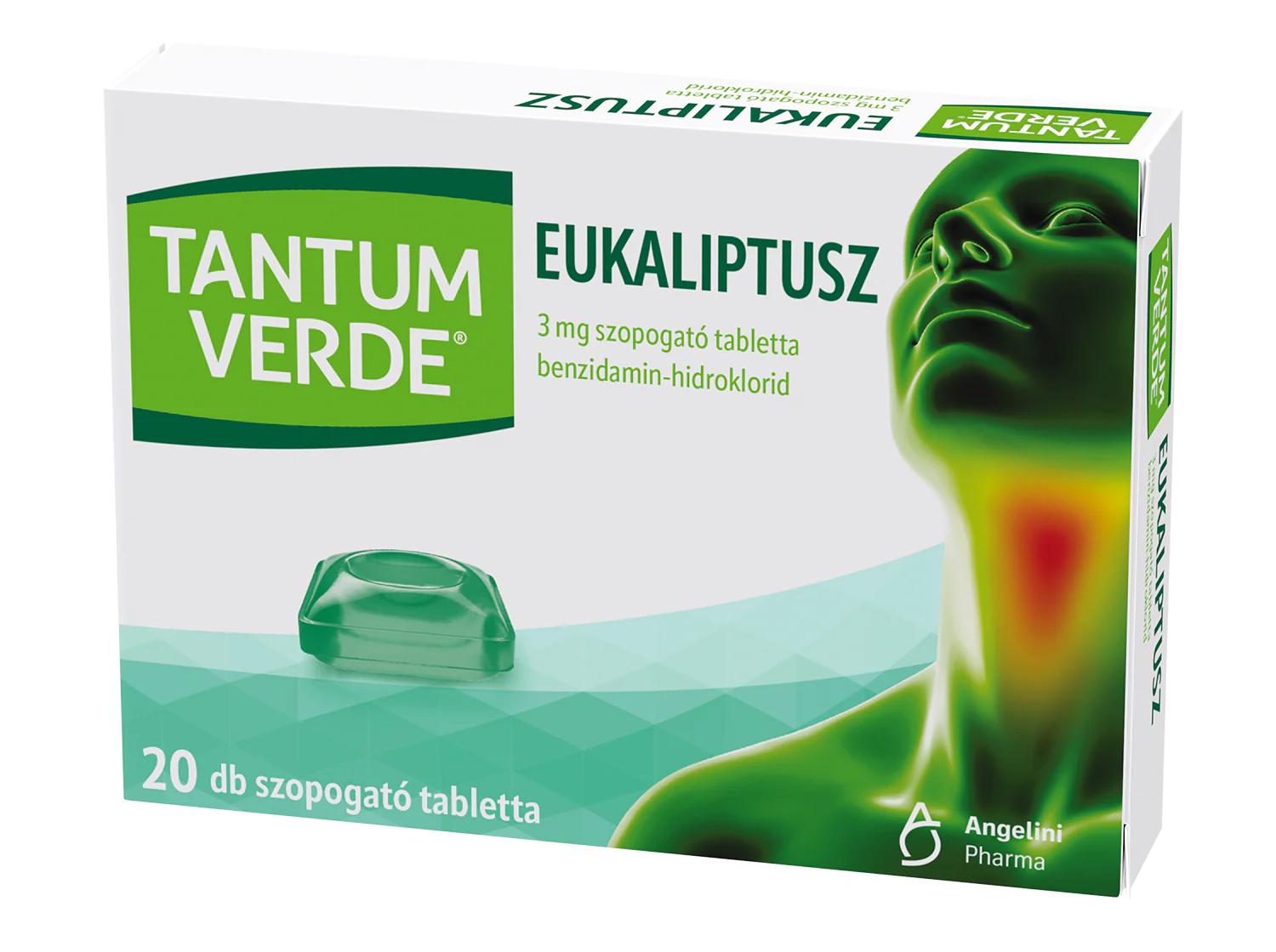 Tantum Verde eukaliptus 3mg szopogató tabletta 20 db - Image 4