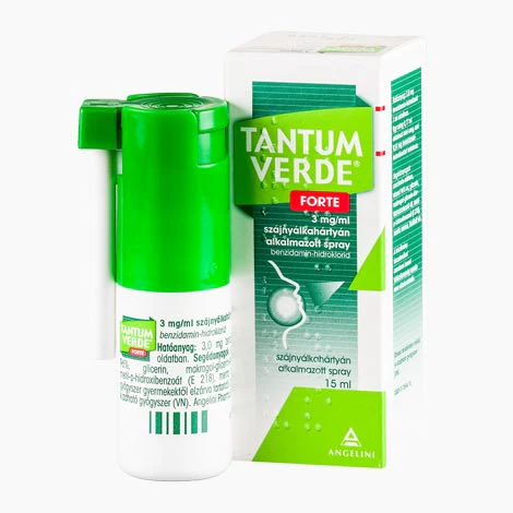 Tantum Verde Forte 3mg/ml szájnyálkahártyán alkalmazott spray 15ml - Image 2
