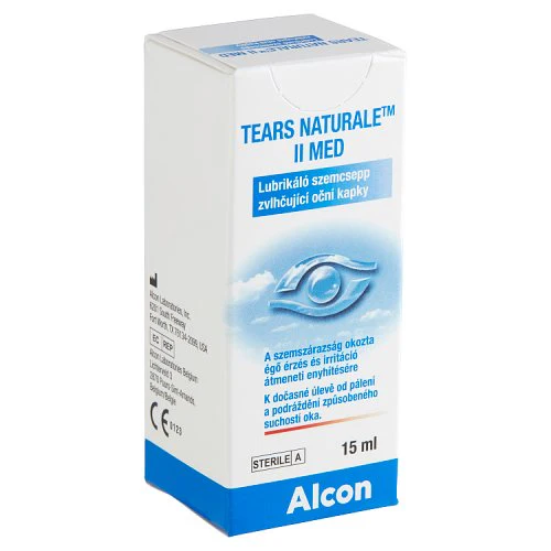 Tears Naturale II Med lubrikáló szemcsepp 15ml - Image 3