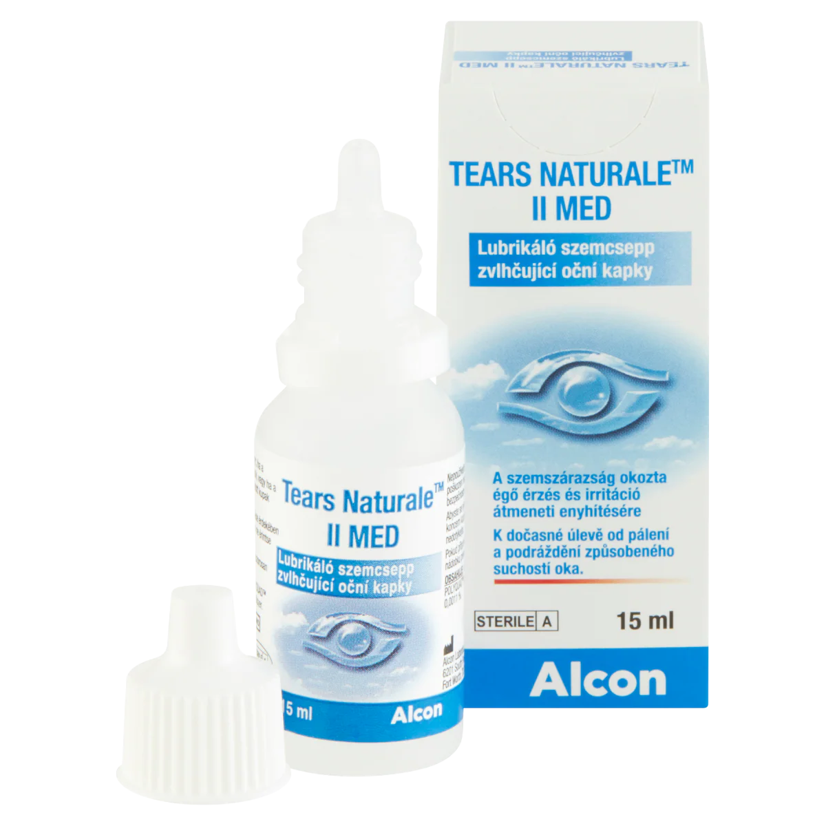 Tears Naturale II Med lubrikáló szemcsepp 15ml - Image 4