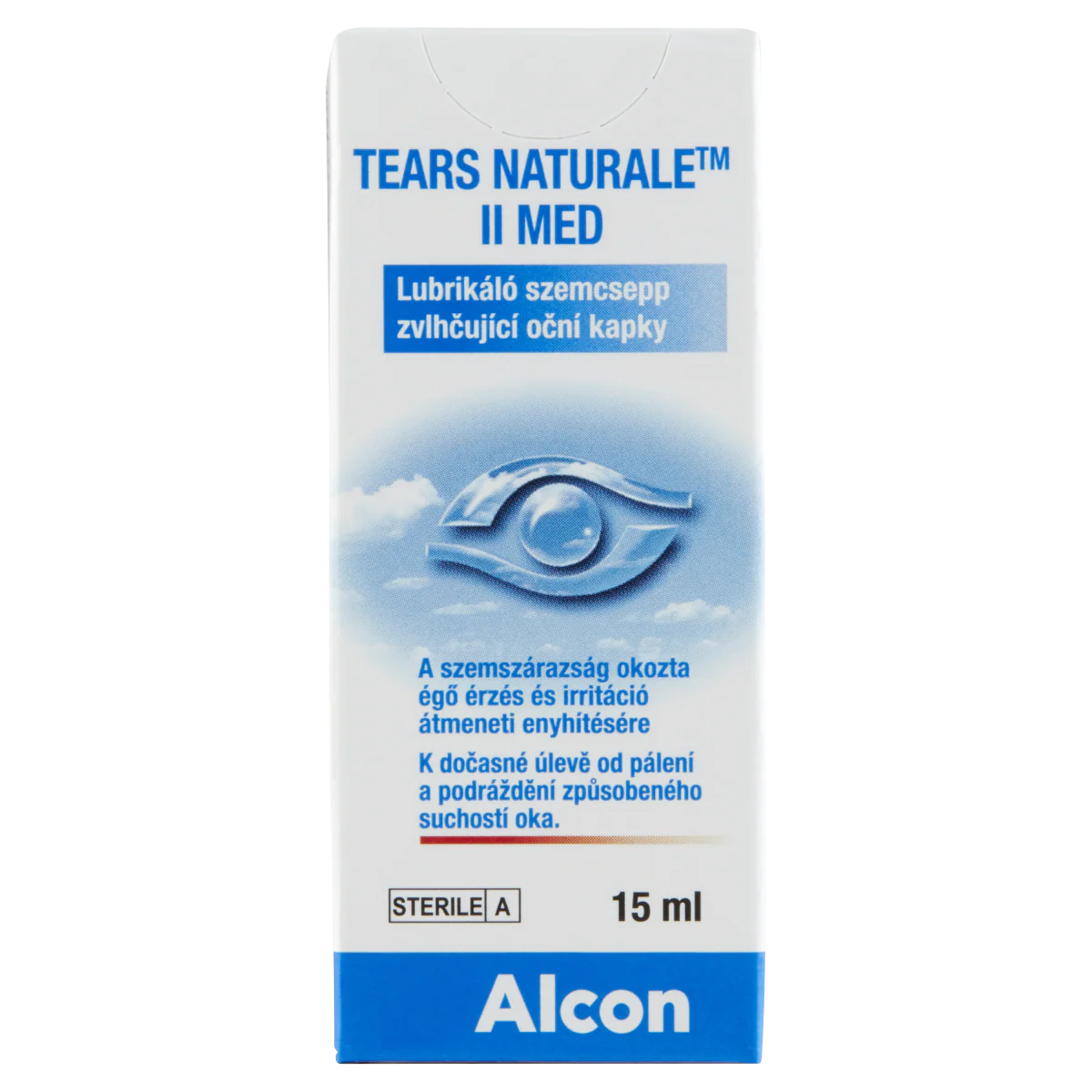 Tears Naturale II Med lubrikáló szemcsepp 15ml - Image 5