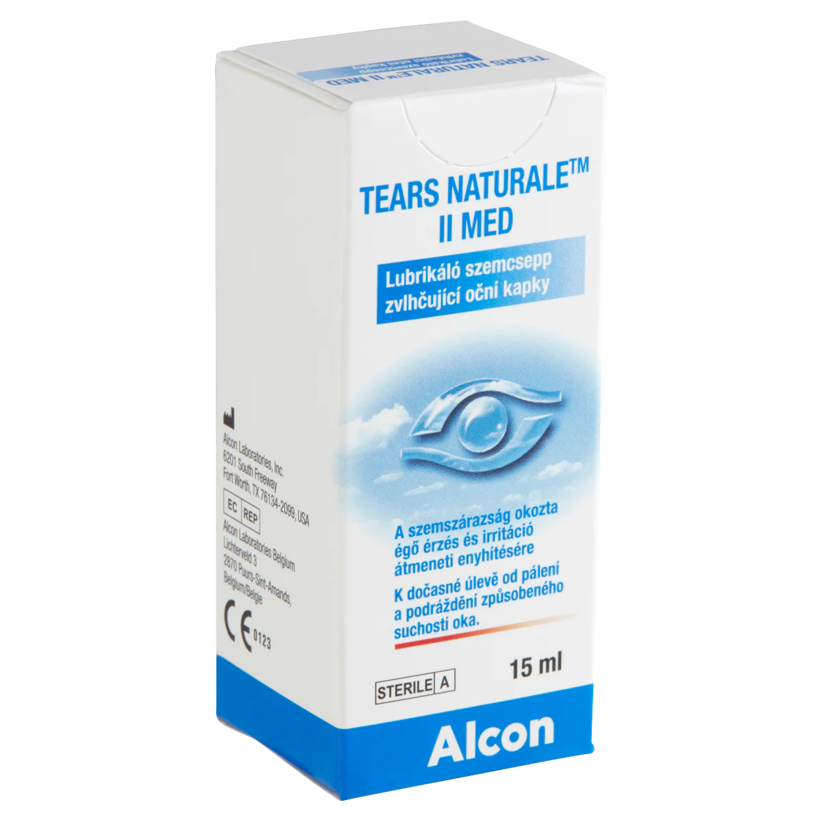 Tears Naturale II Med lubrikáló szemcsepp 15ml - Image 6
