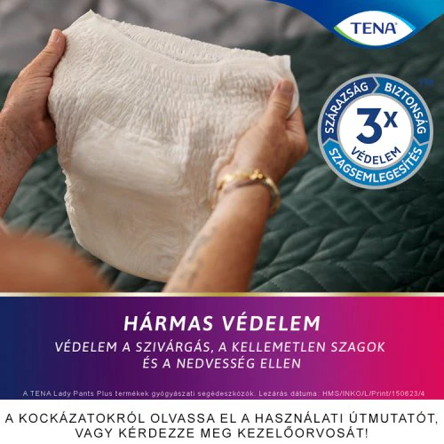 TENA Lady Pants Plus nadrágpelenka M (krém színű) 9 db - Image 2