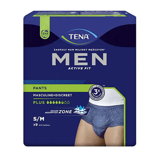 TENA Men Active Fit Pants Plus nadrágpelenka S-M 9 db