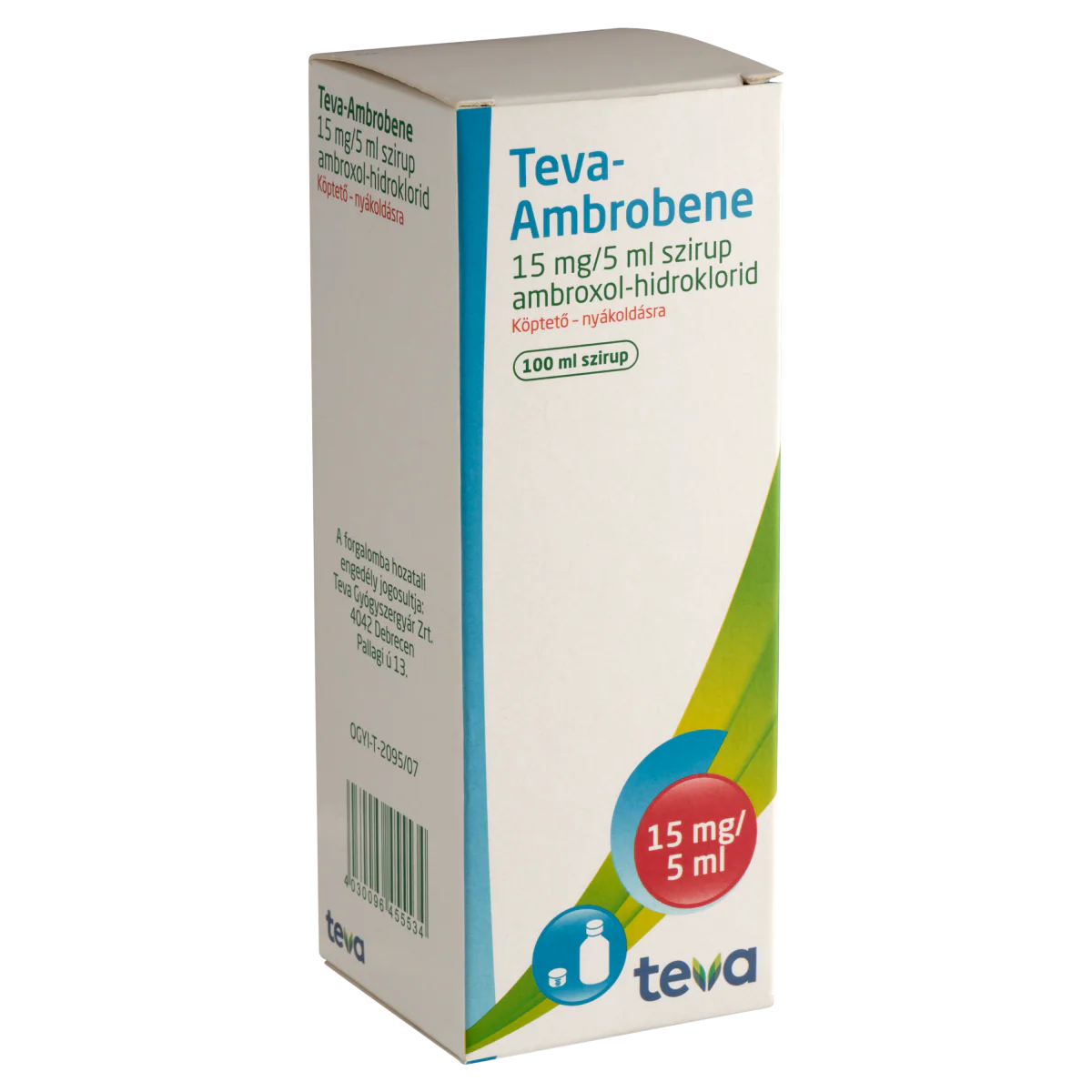 Teva-Ambrobene 15 mg/5 ml szirup 100ml - Image 5