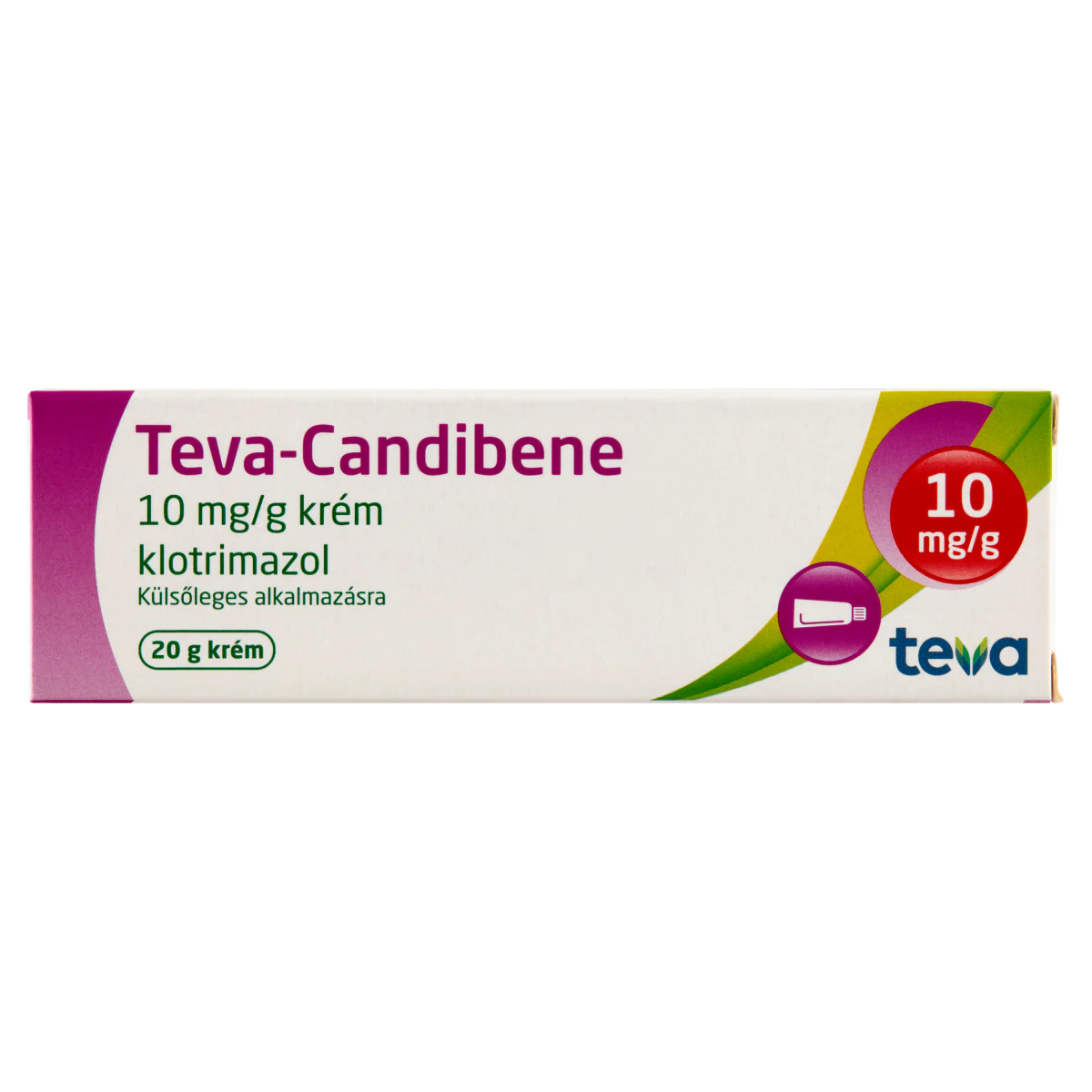 Teva-Candibene 10 mg/g krém 20g - Image 4