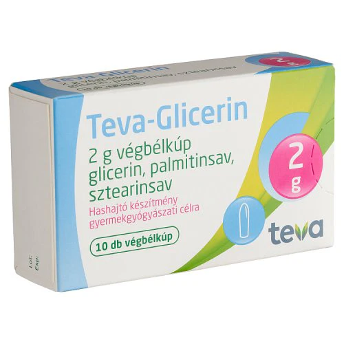 Teva-Glicerin 2 g végbélkúp 10 db - Image 2