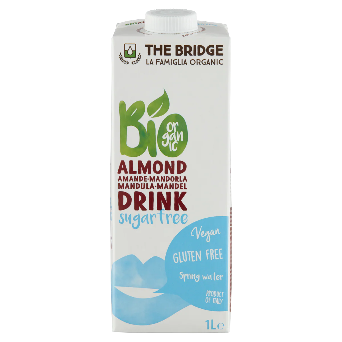The Bridge Bio mandulaital cukormentes gluténmentes 1000ml - Image 2