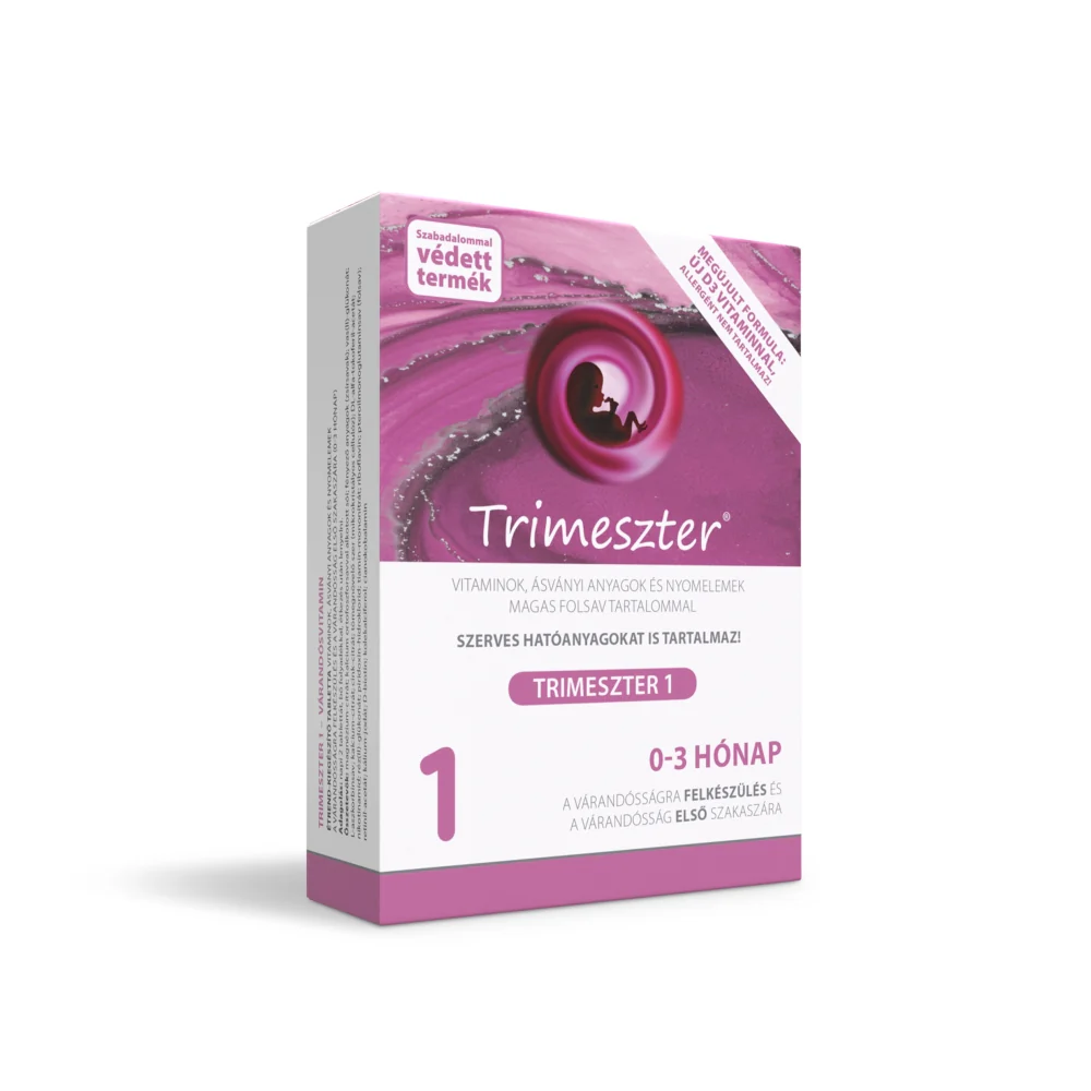 Trimeszter 1 tabletta vĂĄrandĂłsoknak 60 db