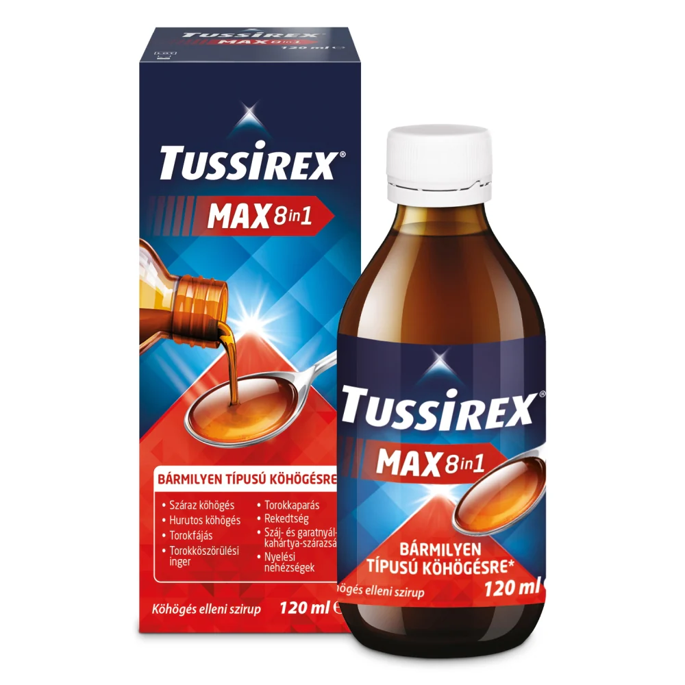 TussiRex Max 8in1 szirup 120ml - Image 2