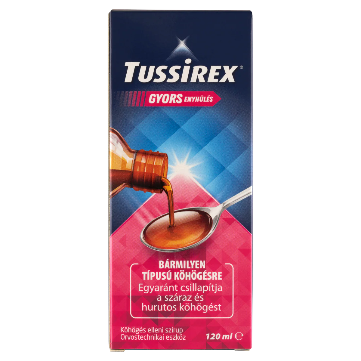 Tussirex köhögés elleni szirup 120ml - Image 3