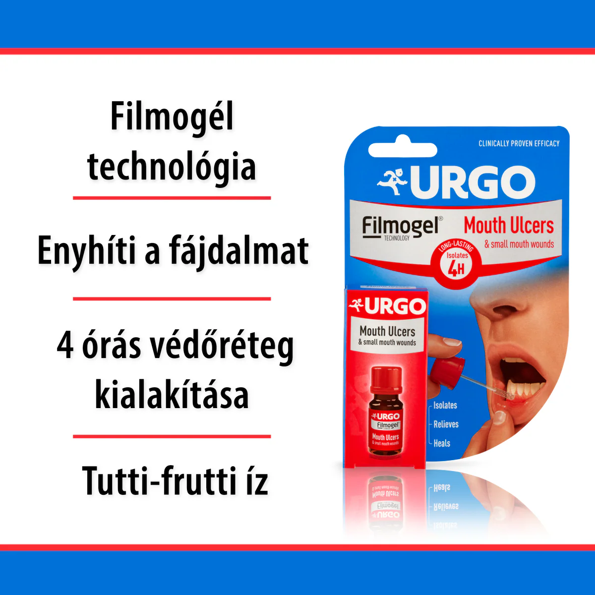 URGO Filmogel ecsetelő aftára szájsebekre 6ml - Image 9