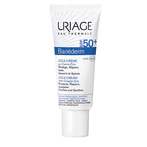 Uriage Bariéderm Cica Cu-Zn krém SPF50+ 40ml