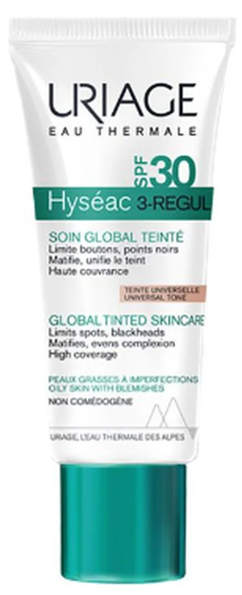 Uriage Hyséac 3 Regul krém színezett SPF30 40ml