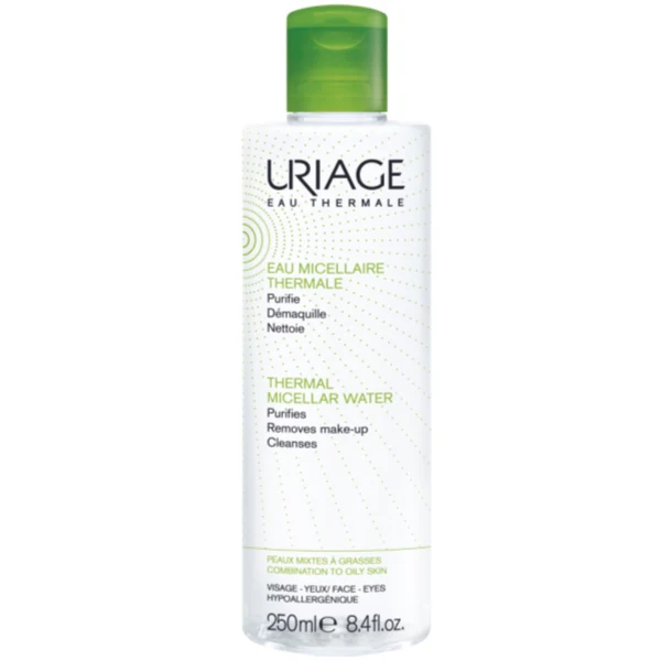 Uriage L'EAU Micellaire arclemosó micellás zsíros és kombinált bőrre 250ml - Image 2