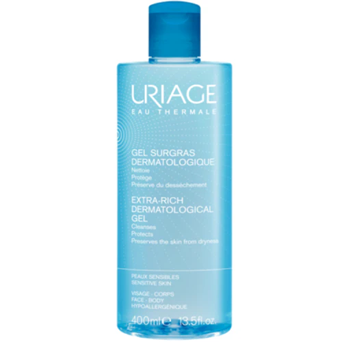 Uriage Surgras Liquide tusfürdő száraz bőrre 500ml - Image 2