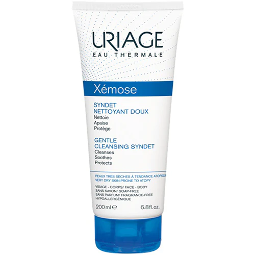 Uriage Xémose Syndet krém-tusfürdő száraz bőrre 200ml