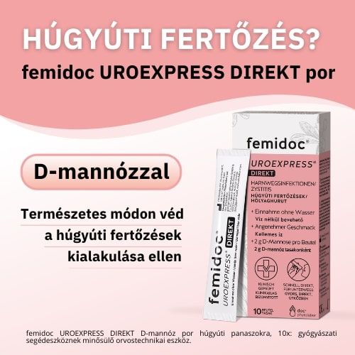 Uroexpress Femidoc Direkt D-mannóz por tasakban 10 db - Image 2