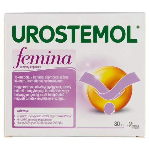 Urostemol Femina kemény kapszula 80 db