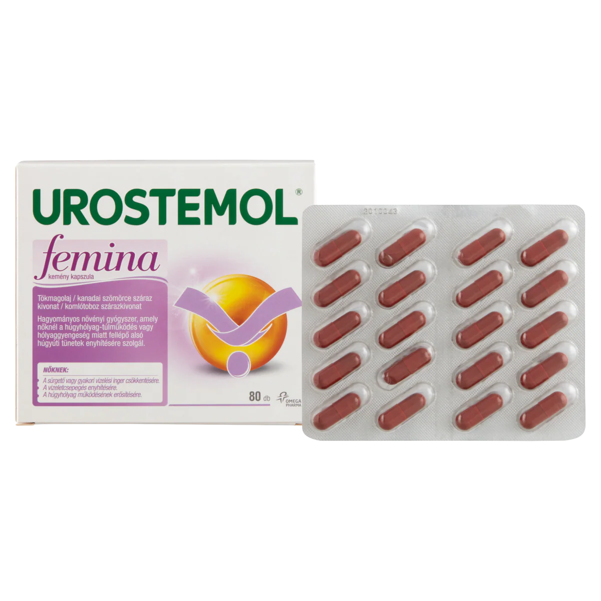 Urostemol Femina kemény kapszula 80 db - Image 3
