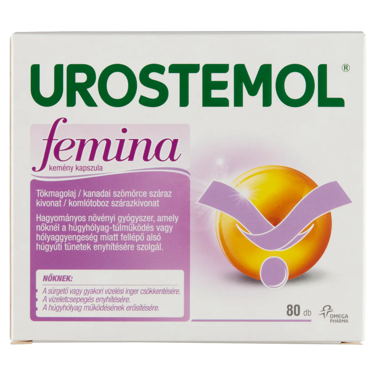 Urostemol Femina kemény kapszula 80 db - Image 4