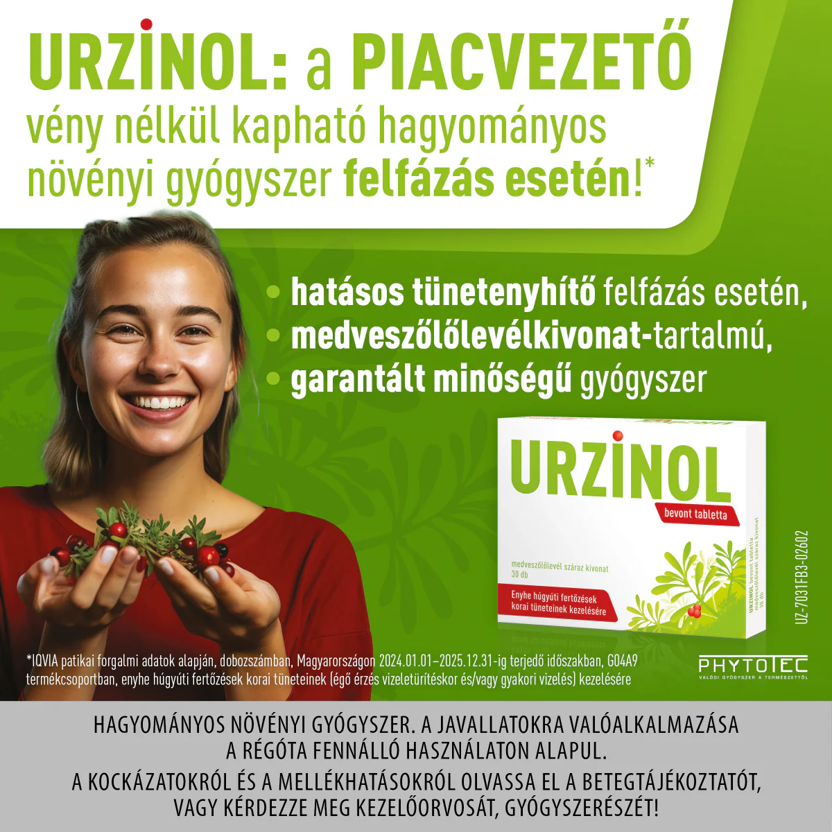 Urzinol bevont tabletta 30 db - Image 5