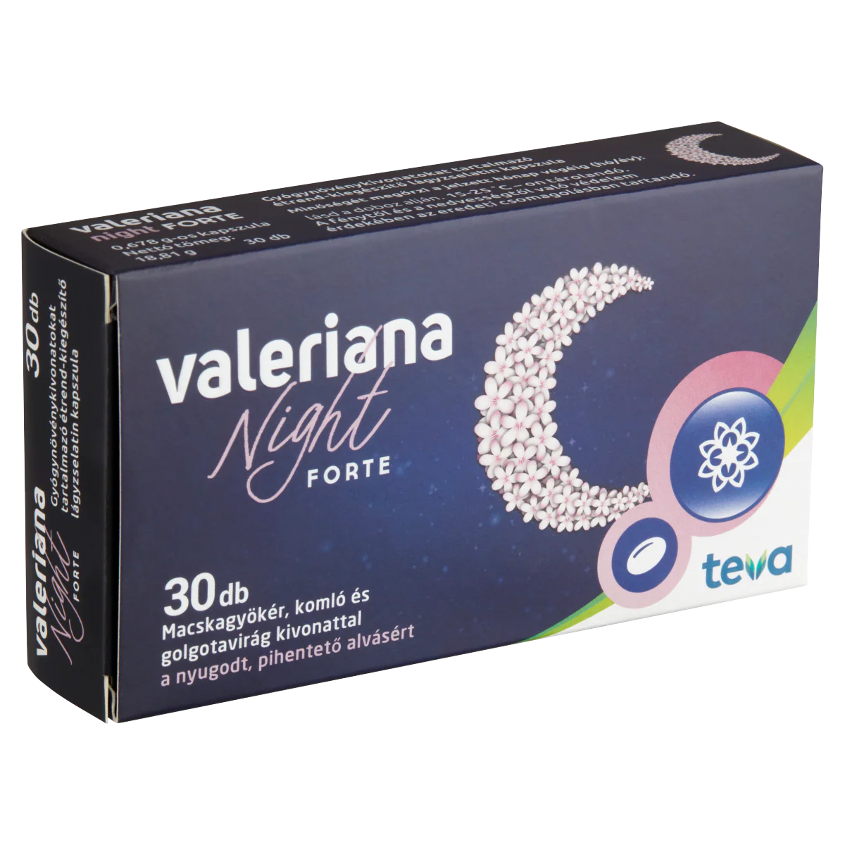 Valeriana Night Forte étrendkiegészítő kapszula 30 db - Image 8
