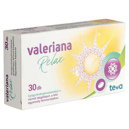 Valeriana Relax gyógynövénykivonatokat tartalmazó lágyzselatin kapszula 30x - Image 3